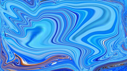 Psychedelic Colorful Abstract Modern Hand Painted Background Swirls Pattern Design