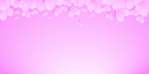 valentine's day background with hearts