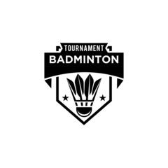 premium Badminton Shuttlecock vector icon design for Sport logo and Badminton Championship Logo isolated white background