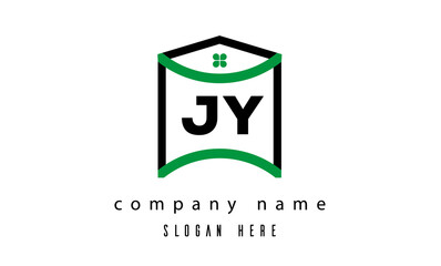 JY creative real estate latter logo vector