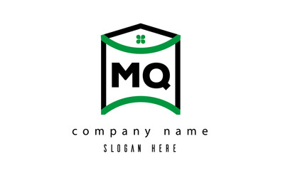 MQ creative real estate latter logo vector