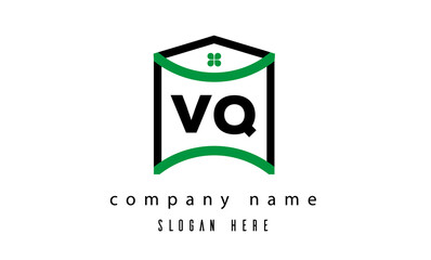 VQ real estate latter logo vector