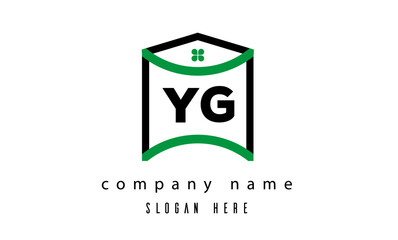 YG real estate latter logo vector