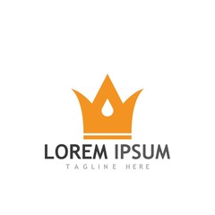 Crown Logo Template vector icon