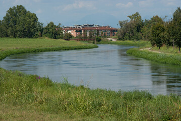 paesaggio di campagna in estate