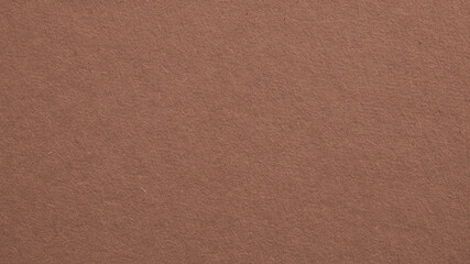 The surface of brown cardboard. Paper texture with cellulose fibers. Spicy mix color background. Paperboard wallpaper. Textured graceful classic backdrop. Top-down. Macro