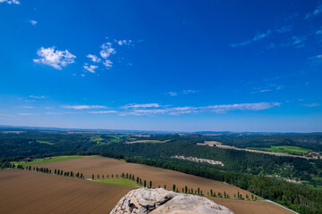 View from Lilienstein (Saxon Switzerland)