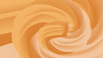abstract background design with twisted fabric depiction