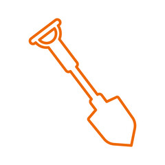 Shovel, scoop, tool, work icon.