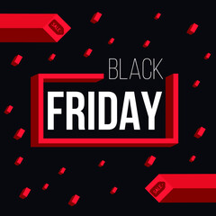 Black Friday Sale Background. Big Sale, black friday, creative template. Vector illustration. Black Friday Banner. Black Friday Vector Promo Sale. Black Friday Typography Banner Marketing.
