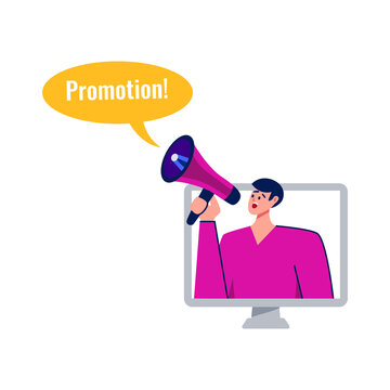 Flat Promotion Icon