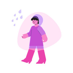 Rainy Weather Illustration