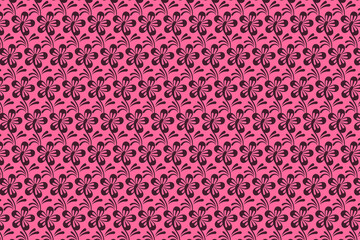 Floral seamless pattern design. Graphic pattern for multiple usage 