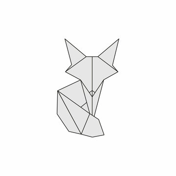 It is a box fox logo design