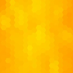 abstract orange hexagon background. Vector illustration. eps 10