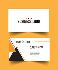 Abstract Business Card Design | Modern Professional