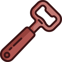 bottle opener Two Tone icon