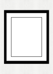 Black Picture Frame Template