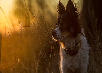 portrait of a dog