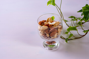 カッシュとアーモンド