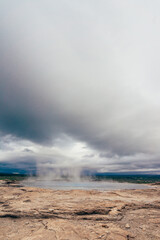 Iceland geyser