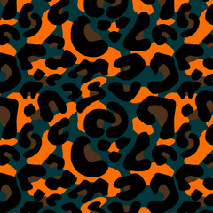 Leopard pattern design, illustration background