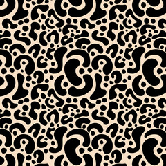Leopard pattern design, illustration background