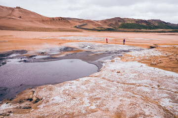 Iceland Hverir geothermal spot