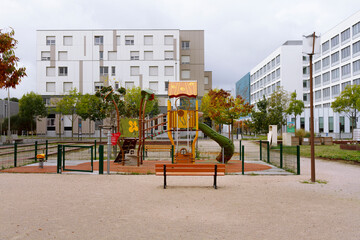 playground in the city