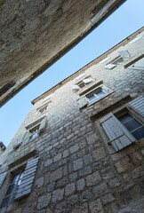 Fototapeta na wymiar old beautiful city in montenegro