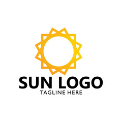 sun logo concept
