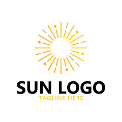 sun logo concept