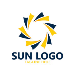 sun logo concept