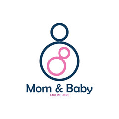 mom and kids logo