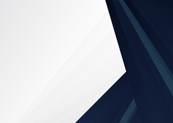 Modern navy blue background with abstract shape