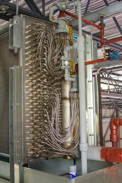 evaporator capillary tubing on an ammonia system