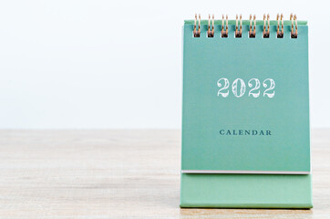 Mini desk calendar 2022