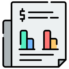 Business Report Icon