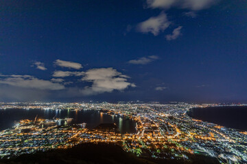 Naklejka premium 函館の夜景