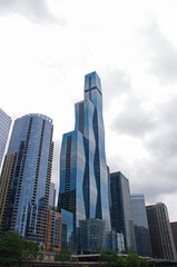 Obraz premium city skyline