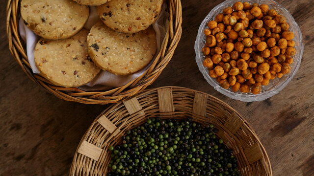 Healthy food platter
