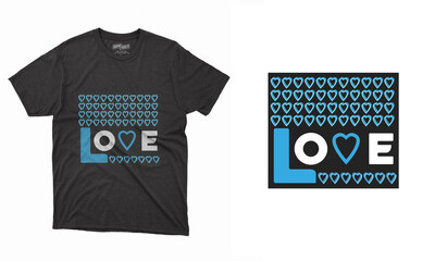Typography t-shirt template layout