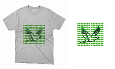 Vector t-shirt template layout