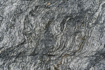 The rocky texture of an old sea stone.