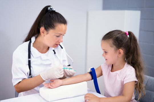 Child Doctor Medical Blood Test