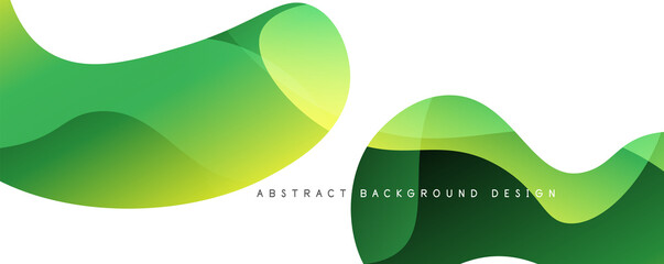 Trendy simple fluid color gradient abstract background with dynamic wave line effect. Vector Illustration For Wallpaper, Banner, Background, Card, Book Illustration, landing page