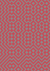 Abstract Geometric Pattern generative computational art illustration