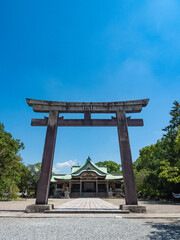 大阪城公園内の豊国神社