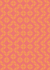 Abstract Geometric Pattern generative computational art illustration