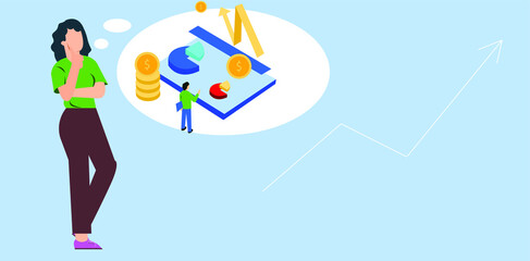 2d illustration business leadership concept
